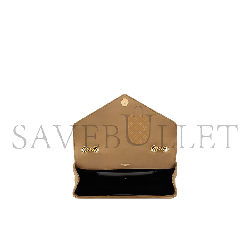 YSL LOULOU MEDIUM IN MATELASSÉ LAMBSKIN 801439AAEAX2357 (29*17*8cm）